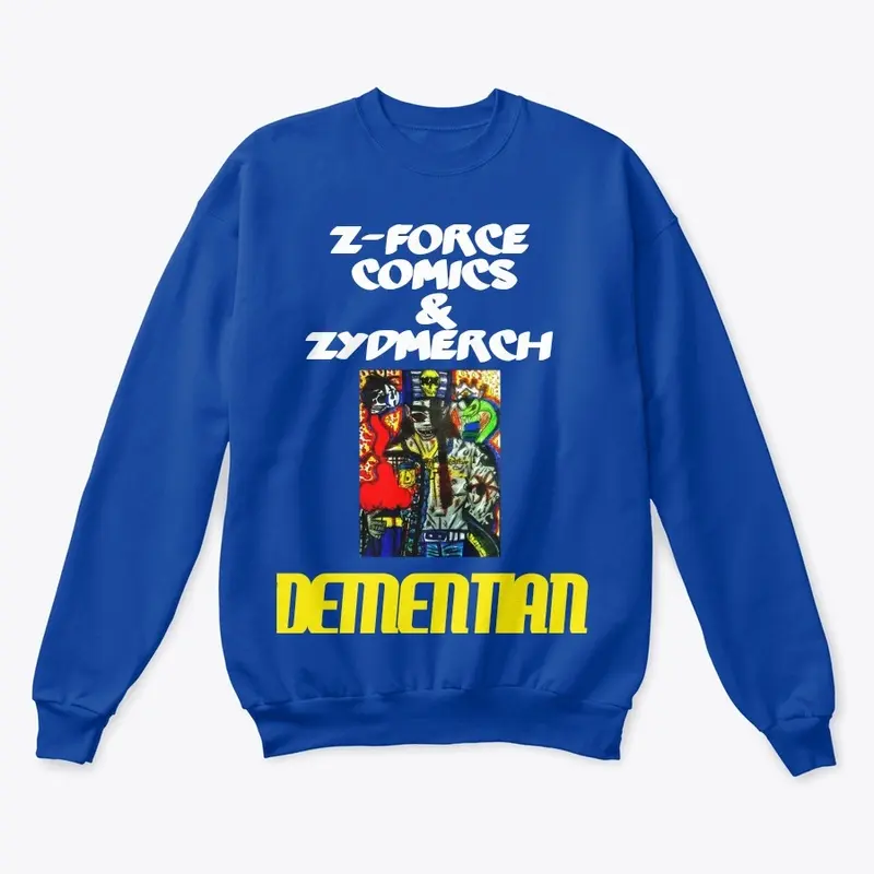 Z-FORCE COMICS Character DEMENTIAN 